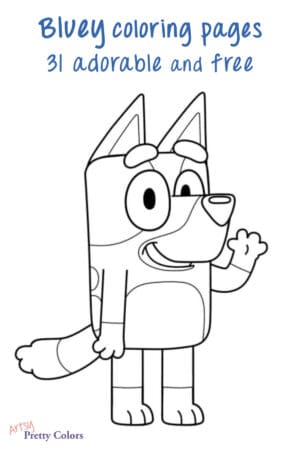 Bluey Coloring Pages for Free