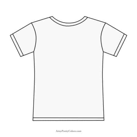 How To Draw A Shirt Step By Step