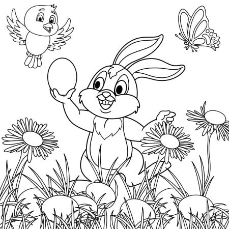 25 Free Easter Coloring Pages for Kids
