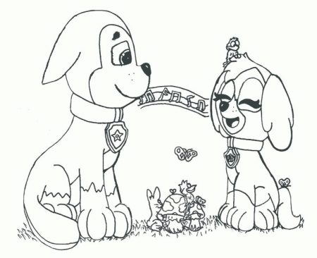 60 Cute Paw Patrol Skye Coloring Pages (Free!) - Artsy Pretty Colors